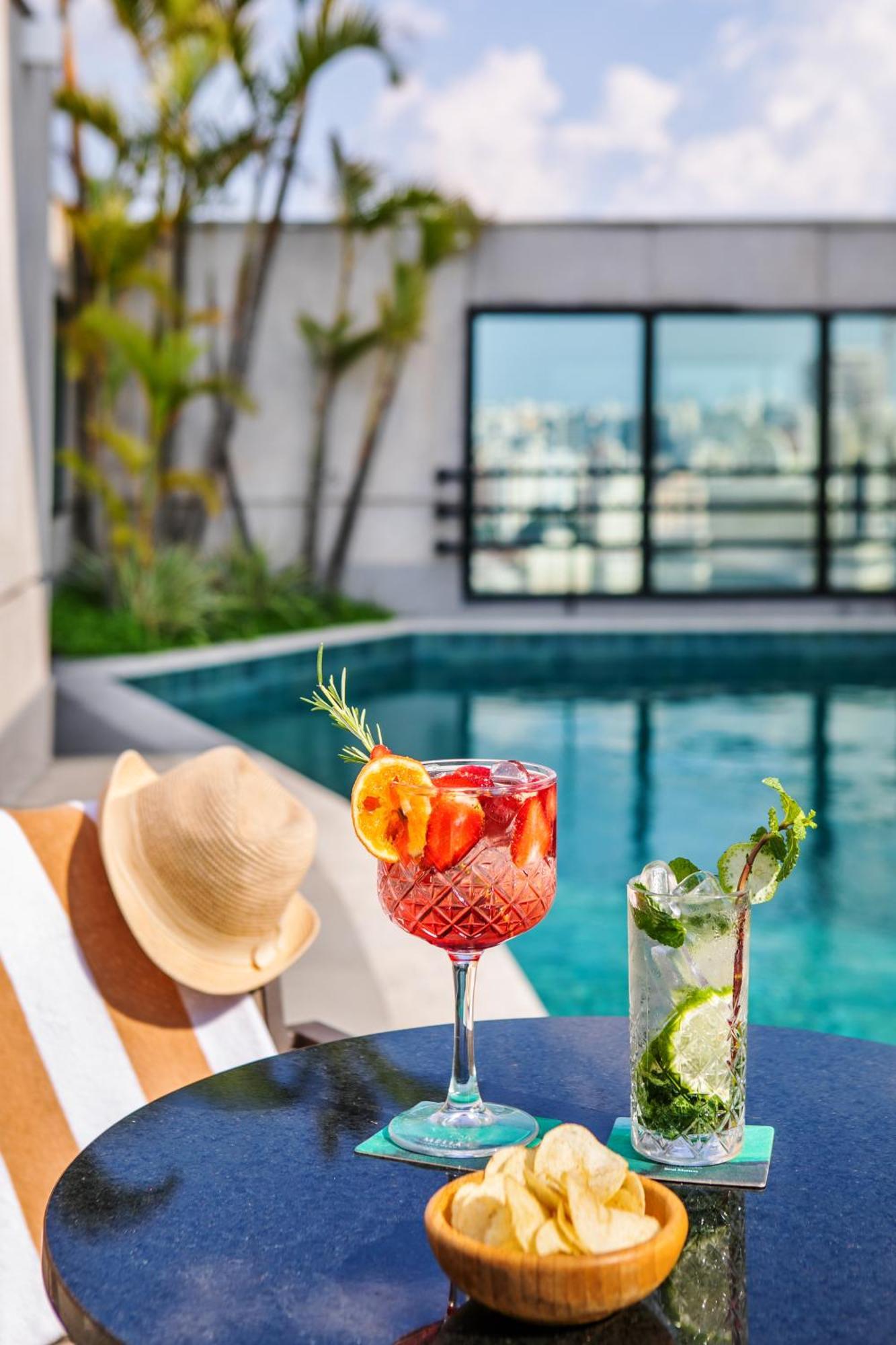 멜리아 자르징 유로파 호텔 상파울루 외부 사진 The Pool at the Hotel