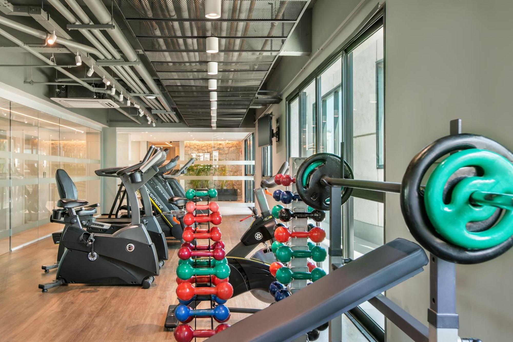 멜리아 자르징 유로파 호텔 상파울루 외부 사진 The gym at the 1000 Museum