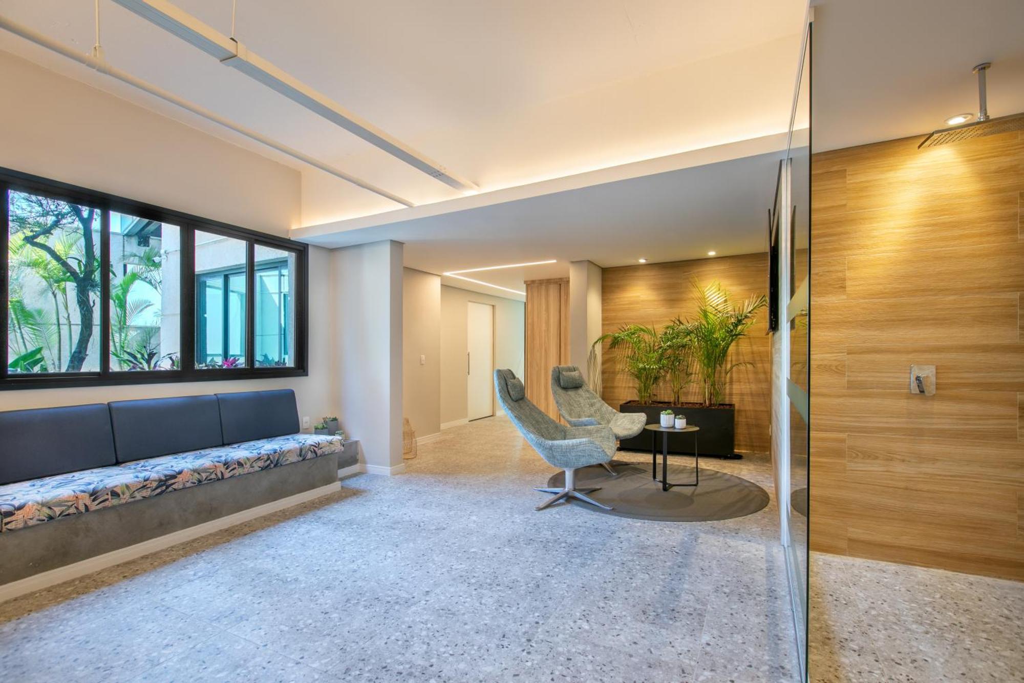 멜리아 자르징 유로파 호텔 상파울루 외부 사진 The lobby of the hotel