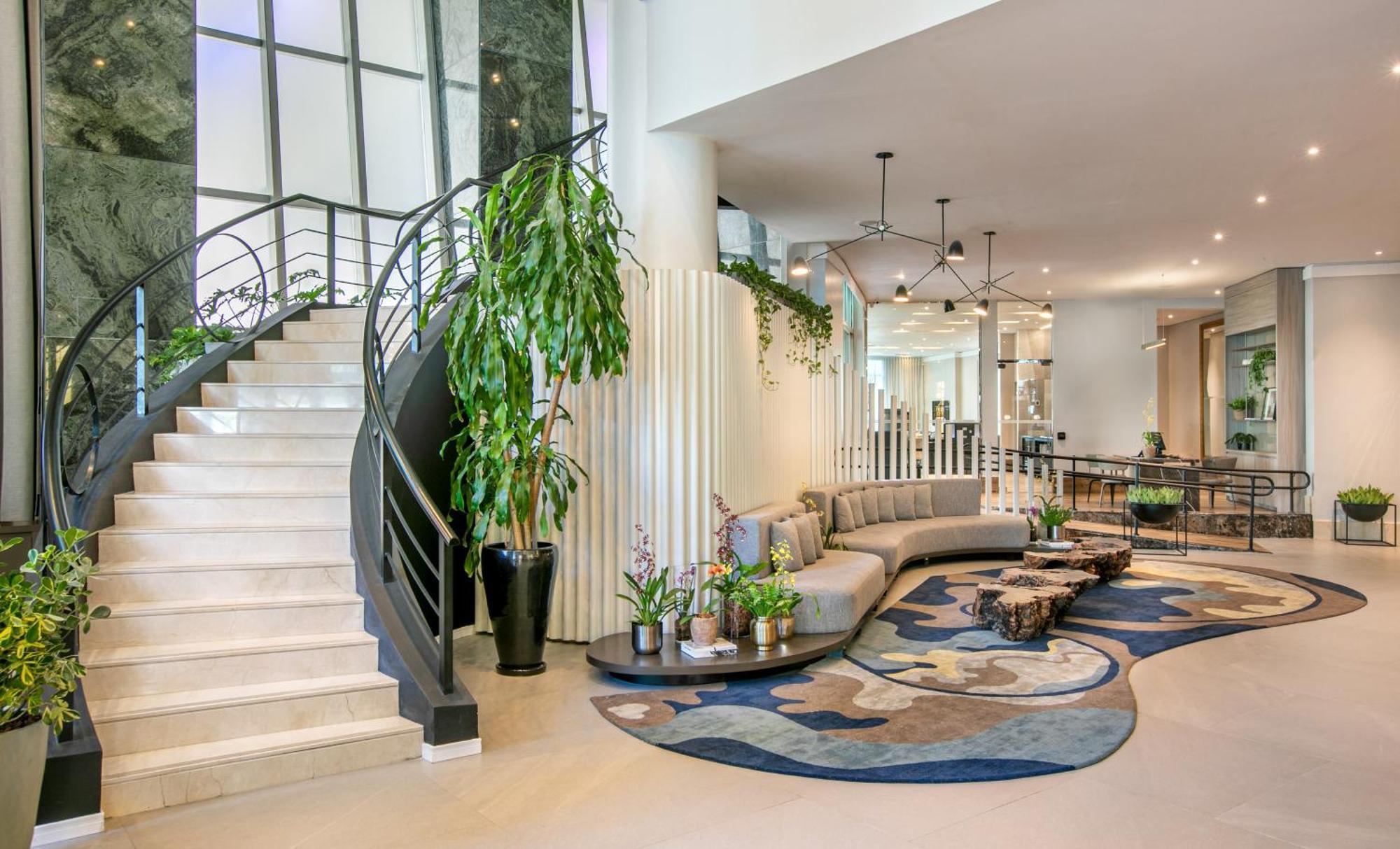 멜리아 자르징 유로파 호텔 상파울루 외부 사진 The lobby of the hotel